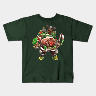 Overwatch Roadhog Christmas Rudolph Kids T-Shirt